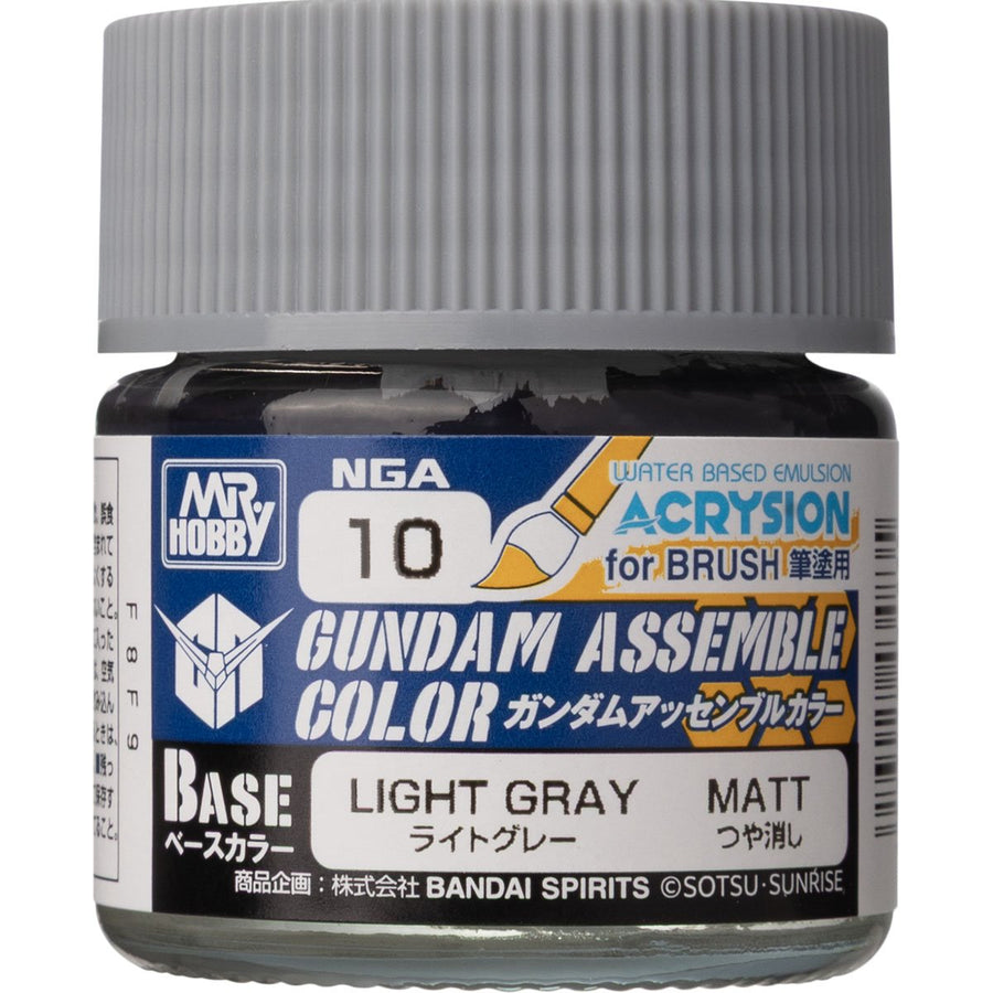 Gundam Assemble Color NGA10 Light Gray Paint