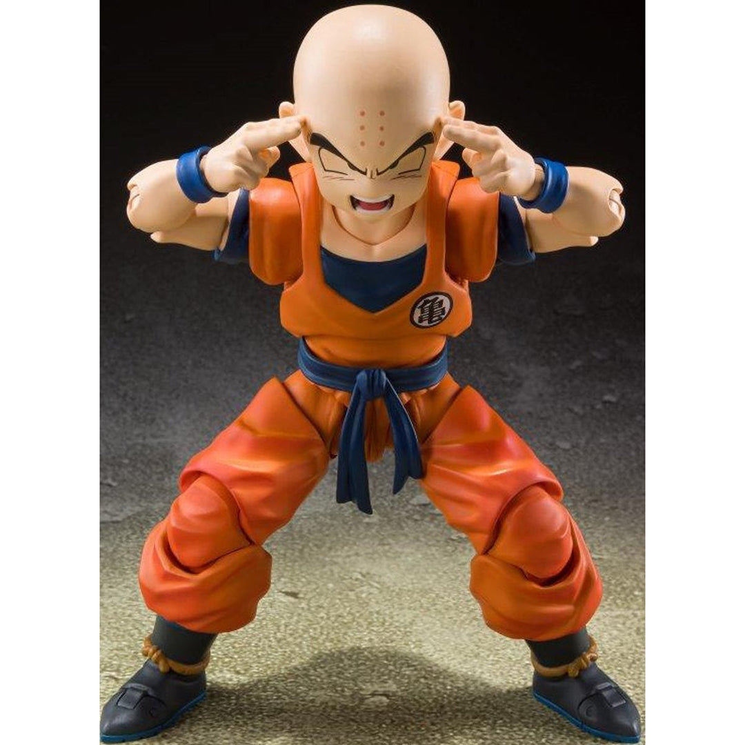 Dragon Ball Z Krillin Earth's Strongest Man S.H.Figuarts Action Figure