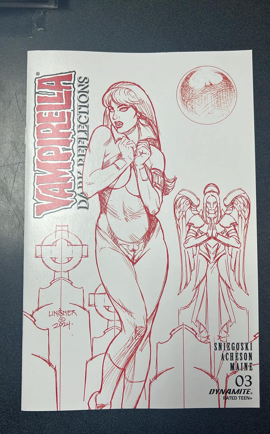 Vampirella Dark Reflections #3 Cover R 11 Copy Foc Variant Edition Linsne