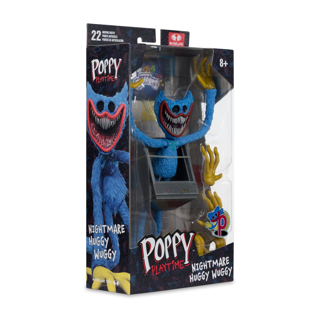 Poppy Playtime Wave 2 Nightmare Huggy 7-Inch Scale Action Figure