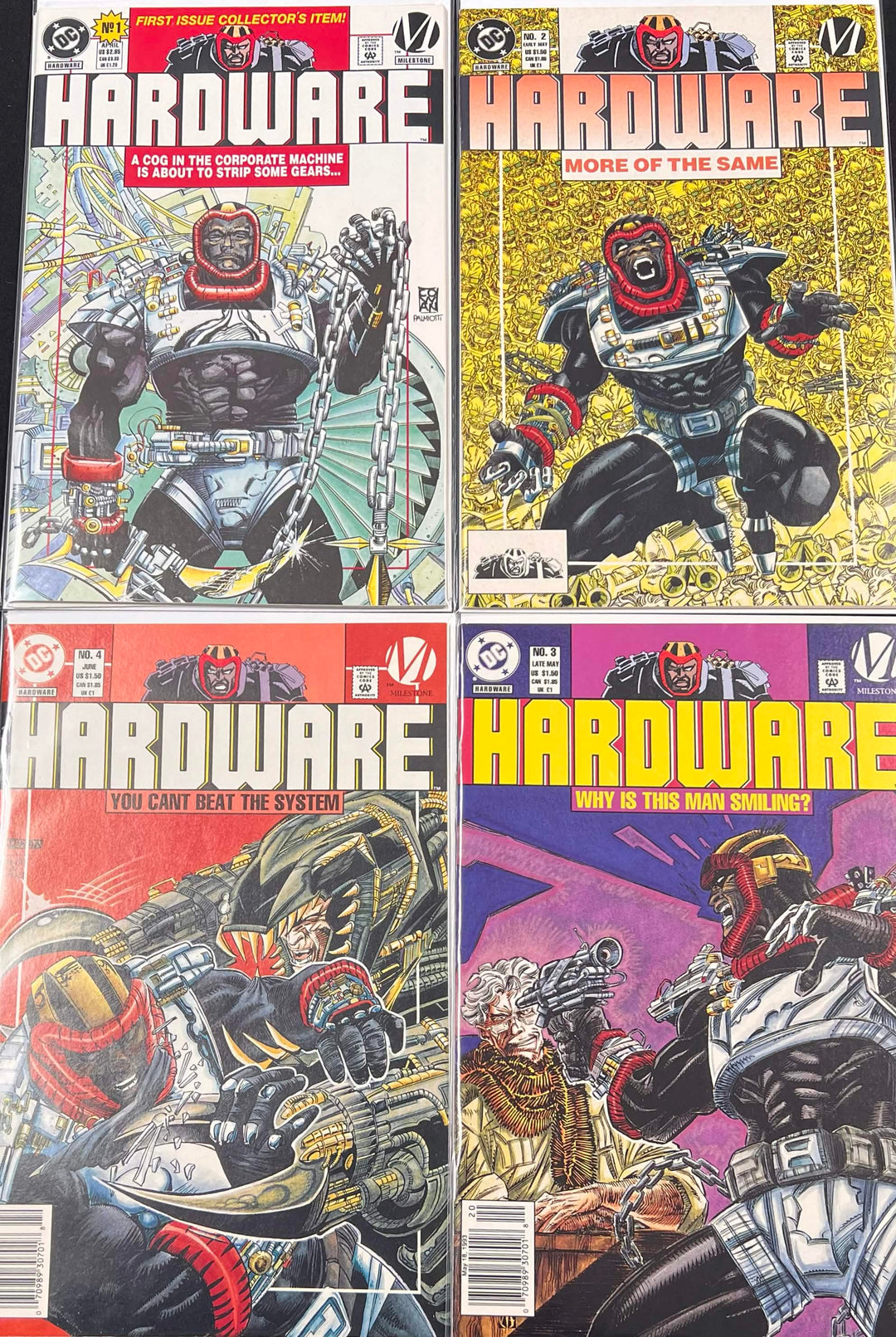 DC Comics Milestone Hardware (1993) First Print Issues 1-4