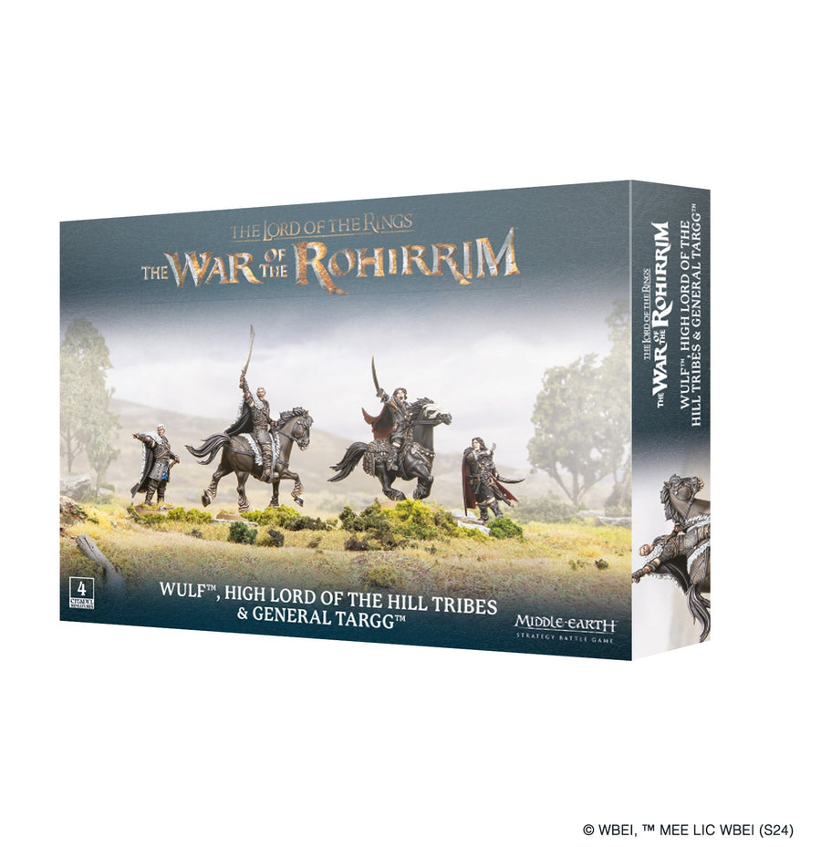 Middle Earth Strategy Battle Game: Wulf Lord of the Hill Tribes General Targg