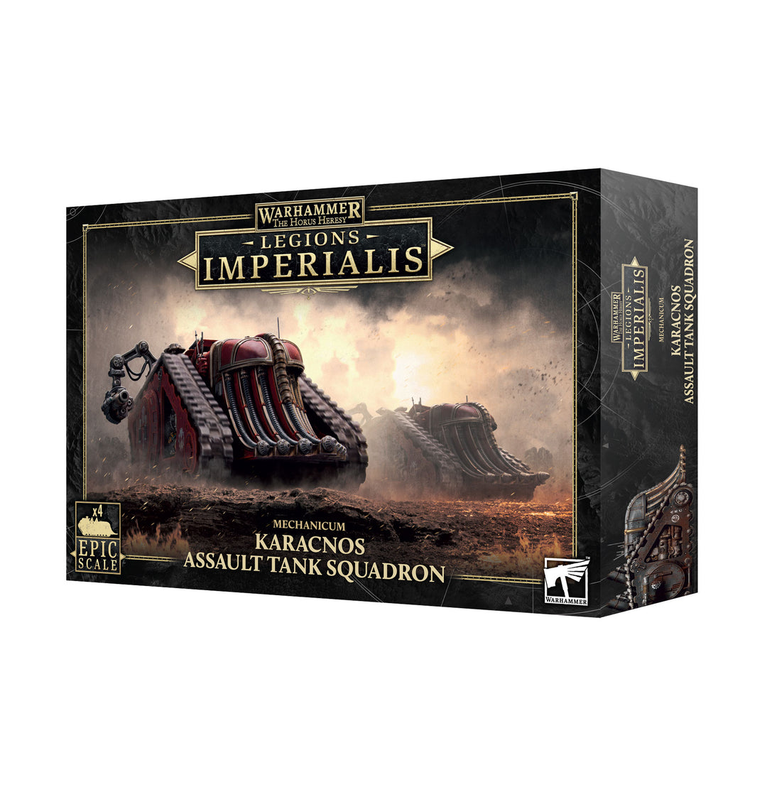 Legion Imperialis Mechanicum Karacnos Assault Tank Squad