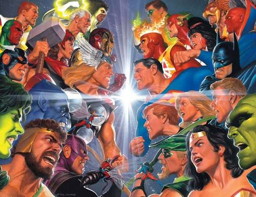 JLA/Avengers #3 & #4 Alex Ross Connecting Variant Set