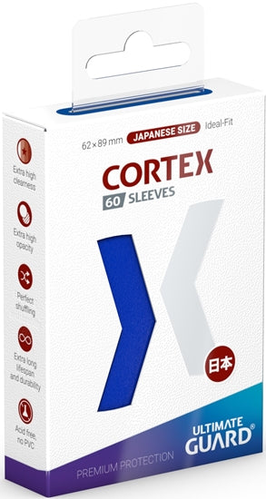 Cortex Japanese Size Sleeves 60ct - Blue