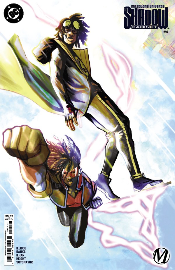 Milestone Universe The Shadow Cabinet #4 (Of 4) Cover B Nikolas Draper-Ivey Card Stock Variant