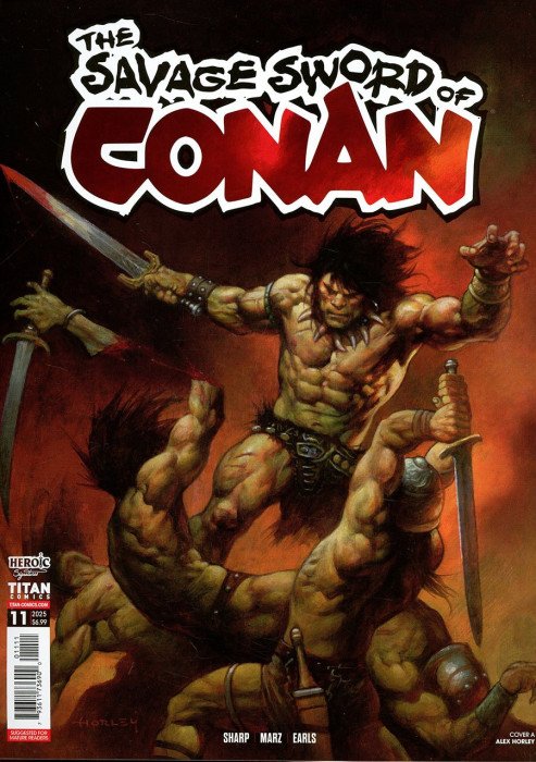 Savage Sword Of Conan #11 Cover A Liam Sharp