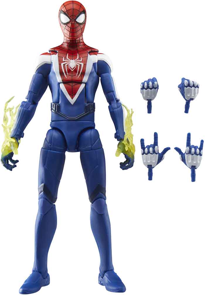 Spider-Man Marvel Legends Series Gamerverse Miles Morales Upgraded Suit Style 6-Inch Action Figure