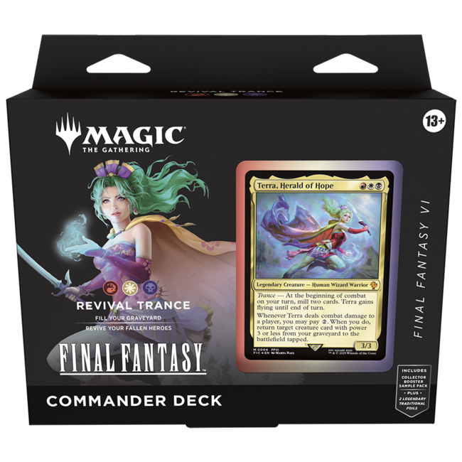 FINAL FANTASY - Commander Deck (Revival Trance FINAL FANTASY VI)