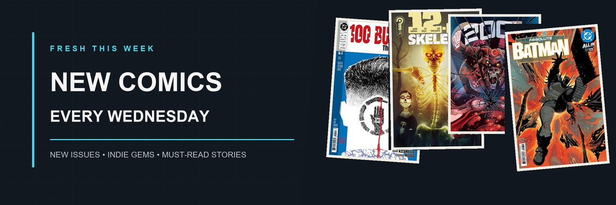 New comics every Wednesday weekly covers