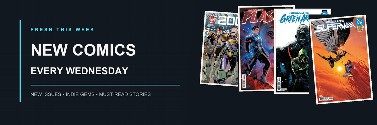 New comics every Wednesday weekly covers