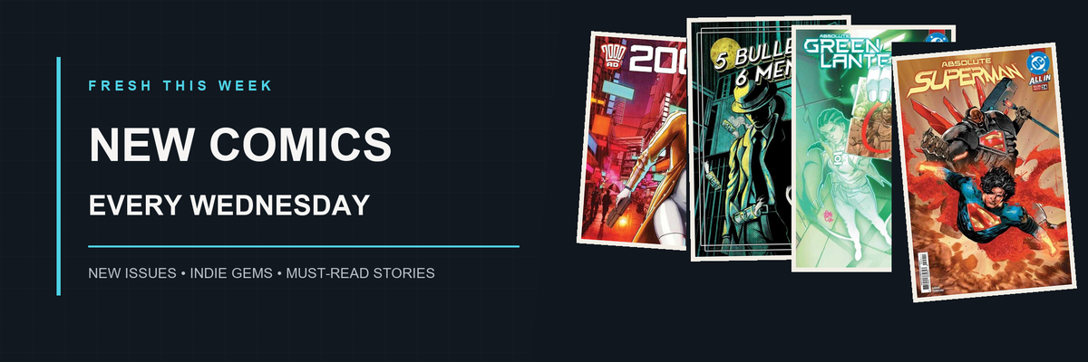 New comics every Wednesday weekly covers