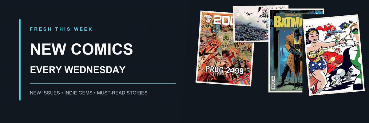New comics every Wednesday weekly covers