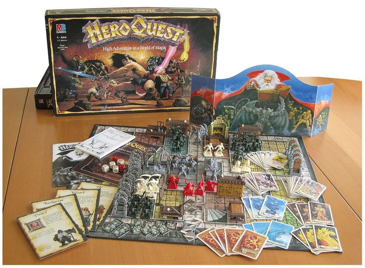 HeroQuest Adventure Game System Avalon Hill Hero Quest Tabletop Board Game