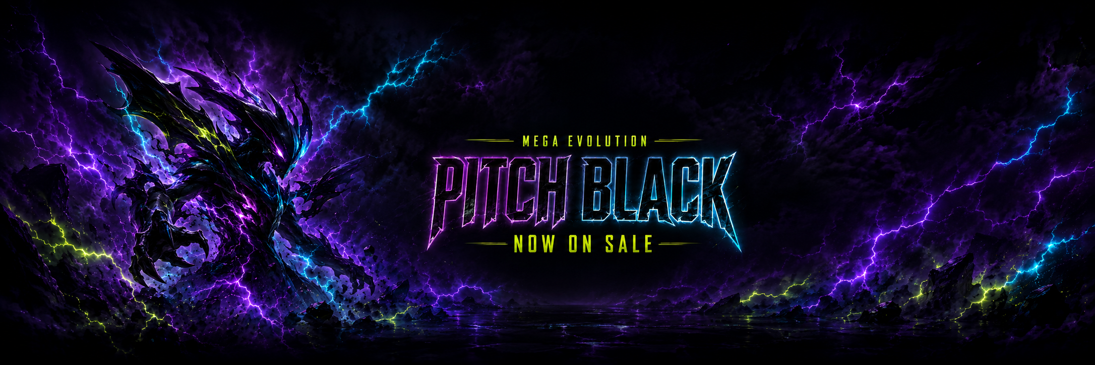 Pokemon Mega Evolution Pitch Black singles now on sale