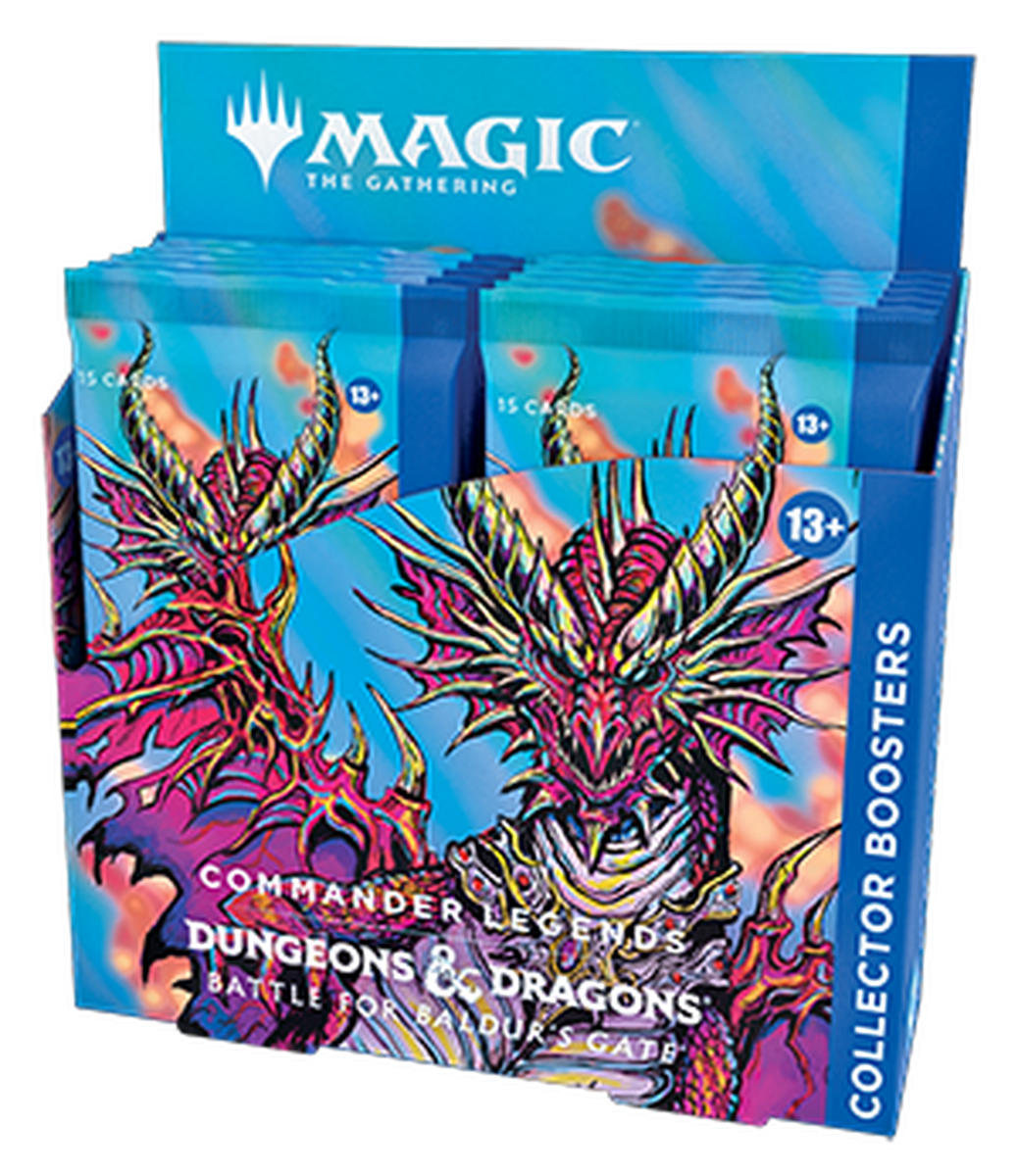 MTG Commander Legends Dungeons & Dragons Battle For Baldur's Gate Collector Booster Box