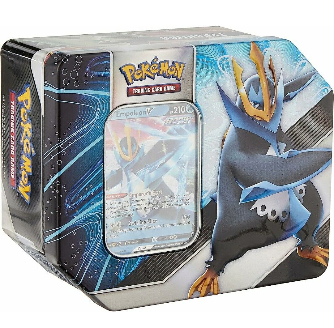 Sword & Shield: Battle Styles - V Strikers Tin (Tyranitar V or Empoleon V)
