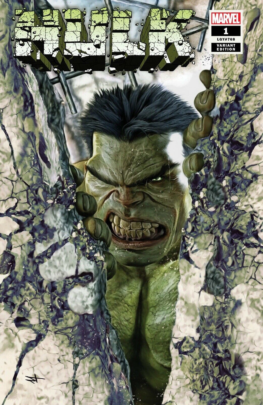 Hulk #1 Marco Turini Trade Dress Variant