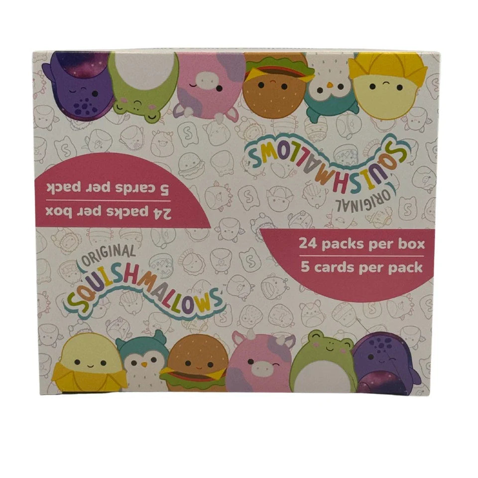 Panini Squishmallows Trading Card Counter Display - Factory Sealed 2024