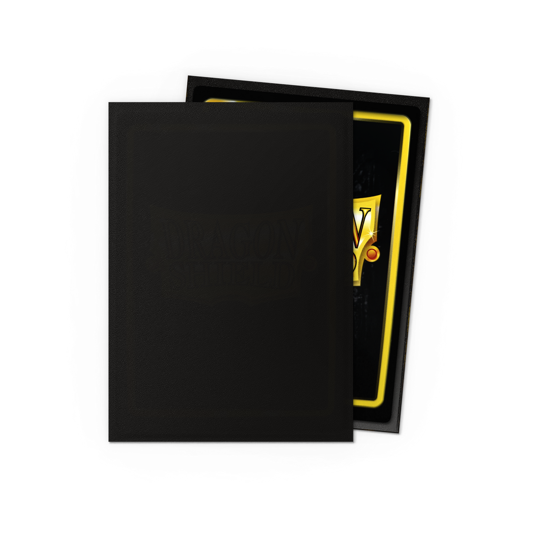 Dragon Shield - Jet - Matte Sleeves - Standard (100 Sleeves)