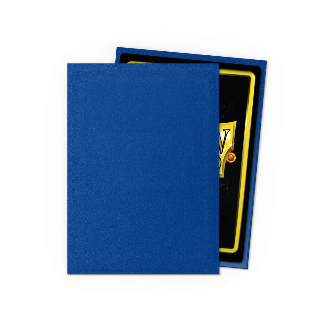 Dragon Shield - Blue - Matte Sleeves - Standard (100 Sleeves)