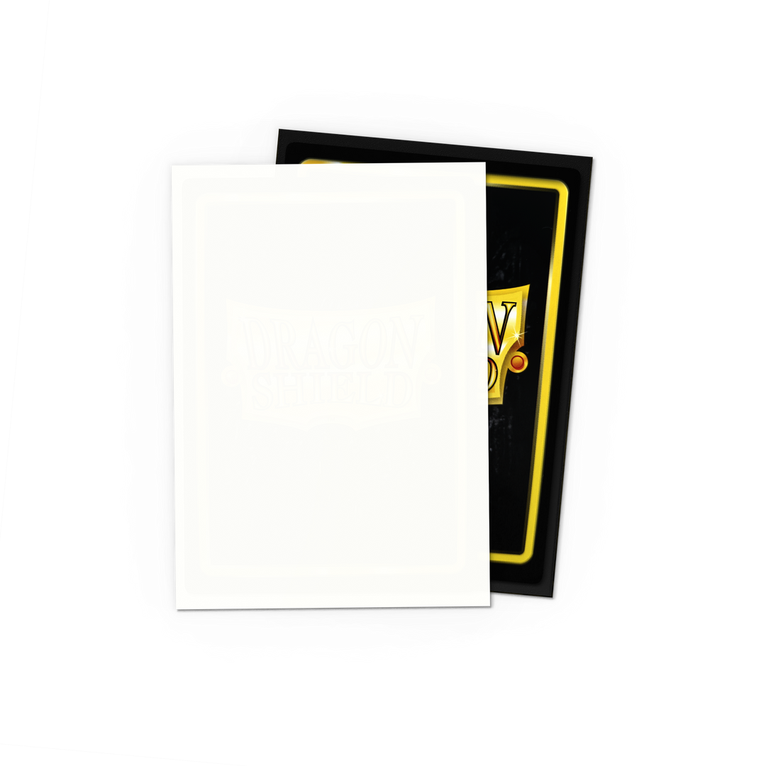 Dragon Shield - Snow - Matte Dual Sleeves - Japanese (60 Sleeves)