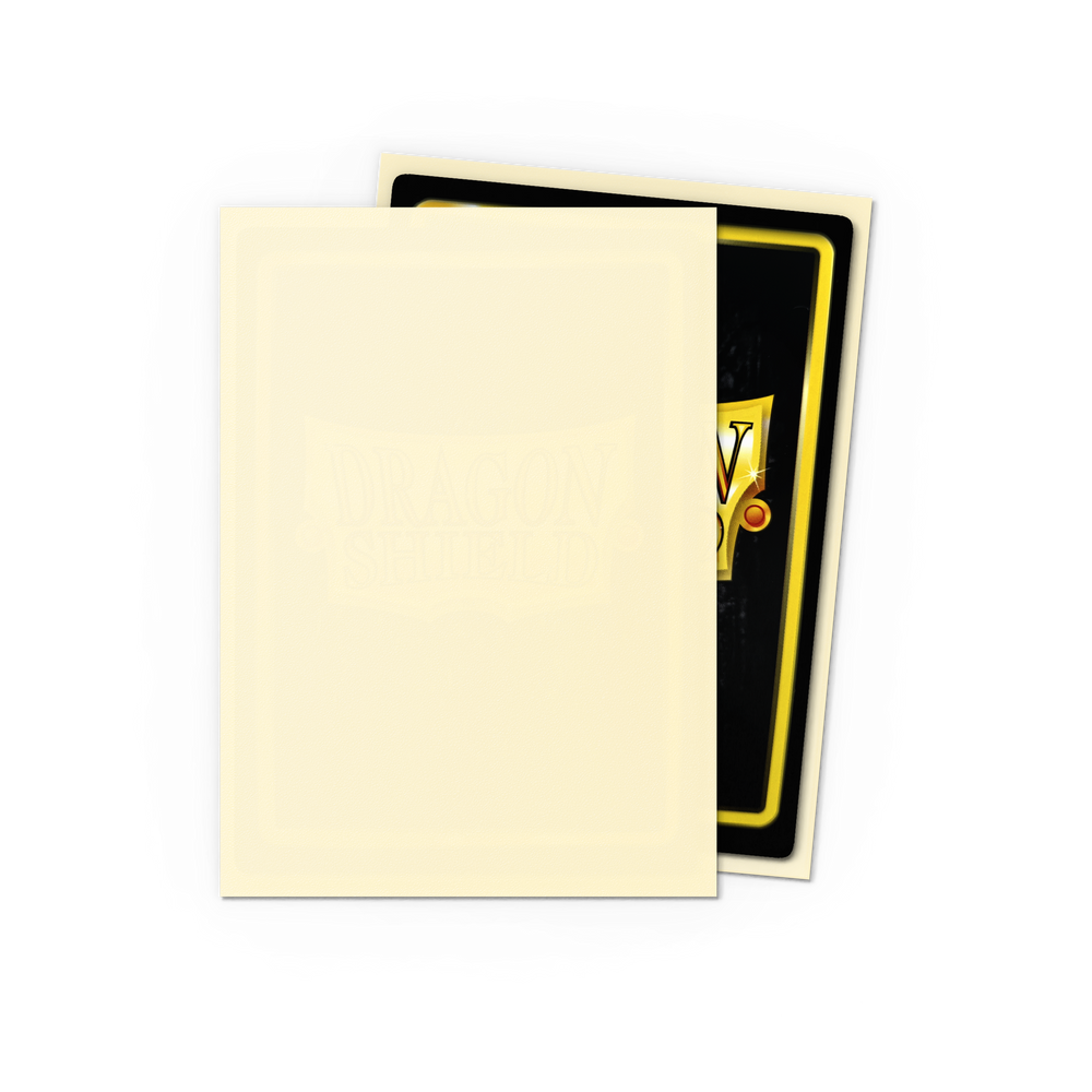 Dragon Shield - Ivory - Matte Sleeves - Standard (100 Sleeves)