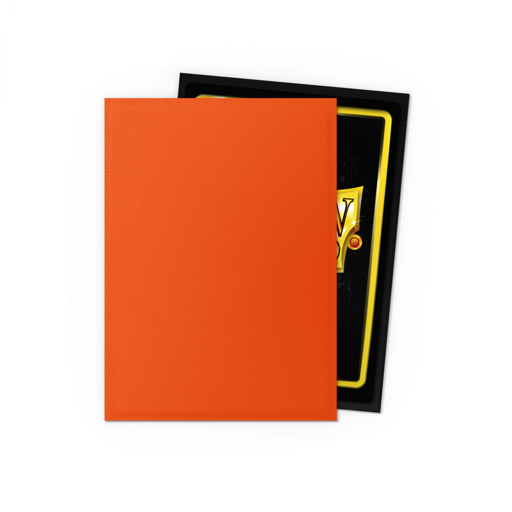 Dragon Shield - Ember - Matte Dual Sleeves - Standard (100 Sleeves)