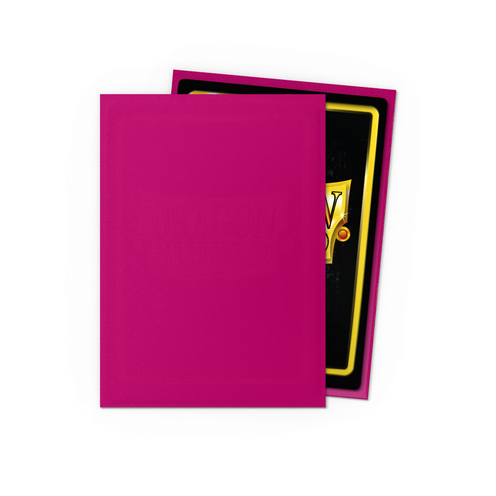 Dragon Shield - Magenta - Matte Sleeves - Standard (100 Sleeves)