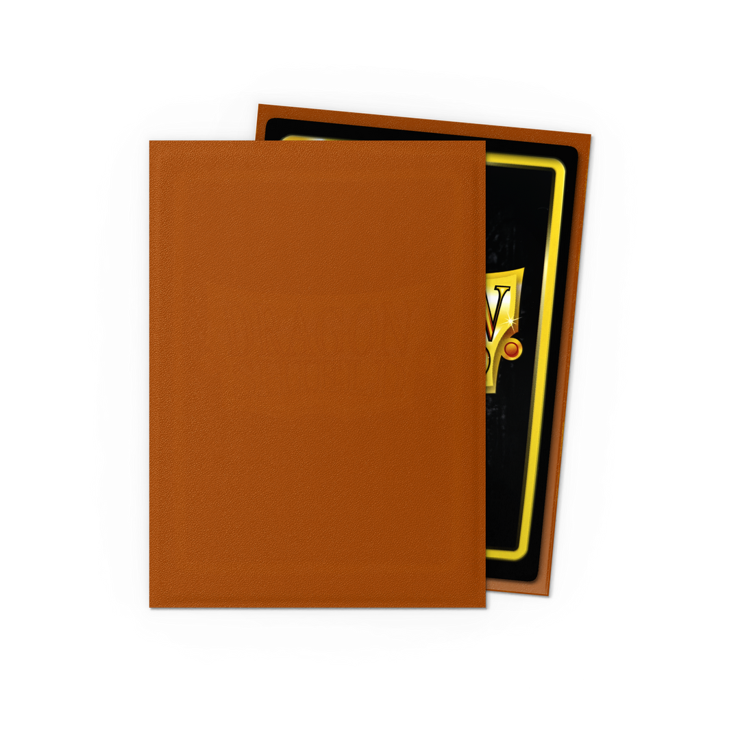 Dragon Shield - Copper - Matte Sleeves - Standard (100 Sleeves)