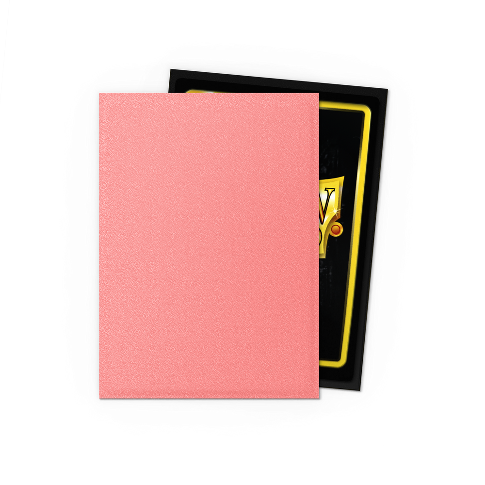 Dragon Shield - Peach - Matte Dual Sleeves - Standard (100 Sleeves)