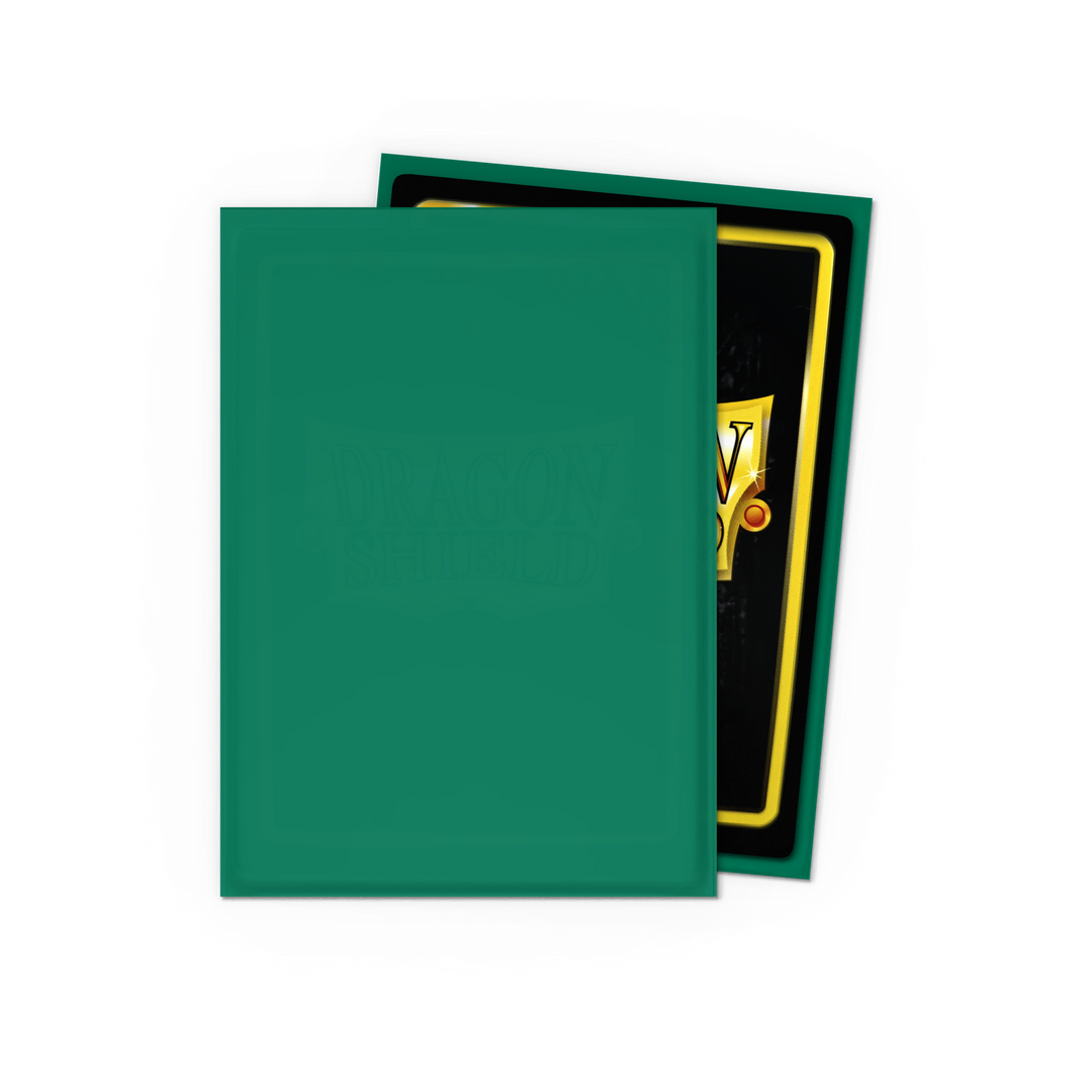 Dragon Shield - Green - Classic Sleeves - Standard (100 Sleeves)