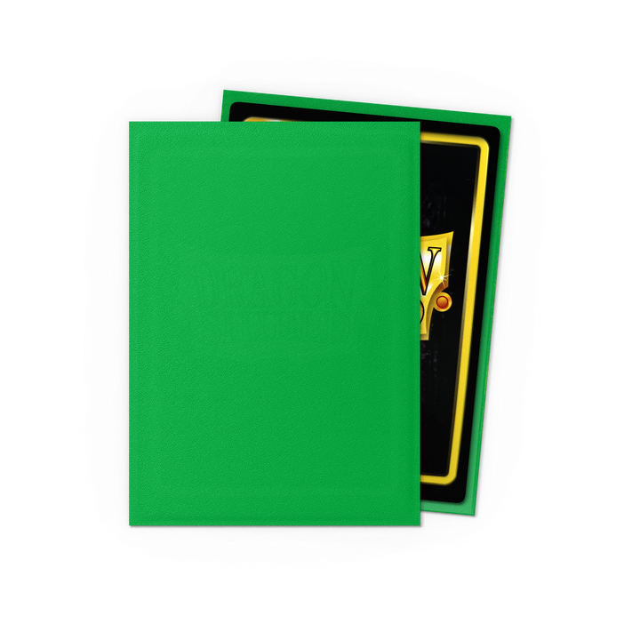 Dragon Shield - Apple Green - Matte Sleeves - Standard (100 Sleeves)