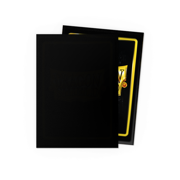 Dragon Shield - Black - Matte Sleeves - Standard (100 Sleeves)
