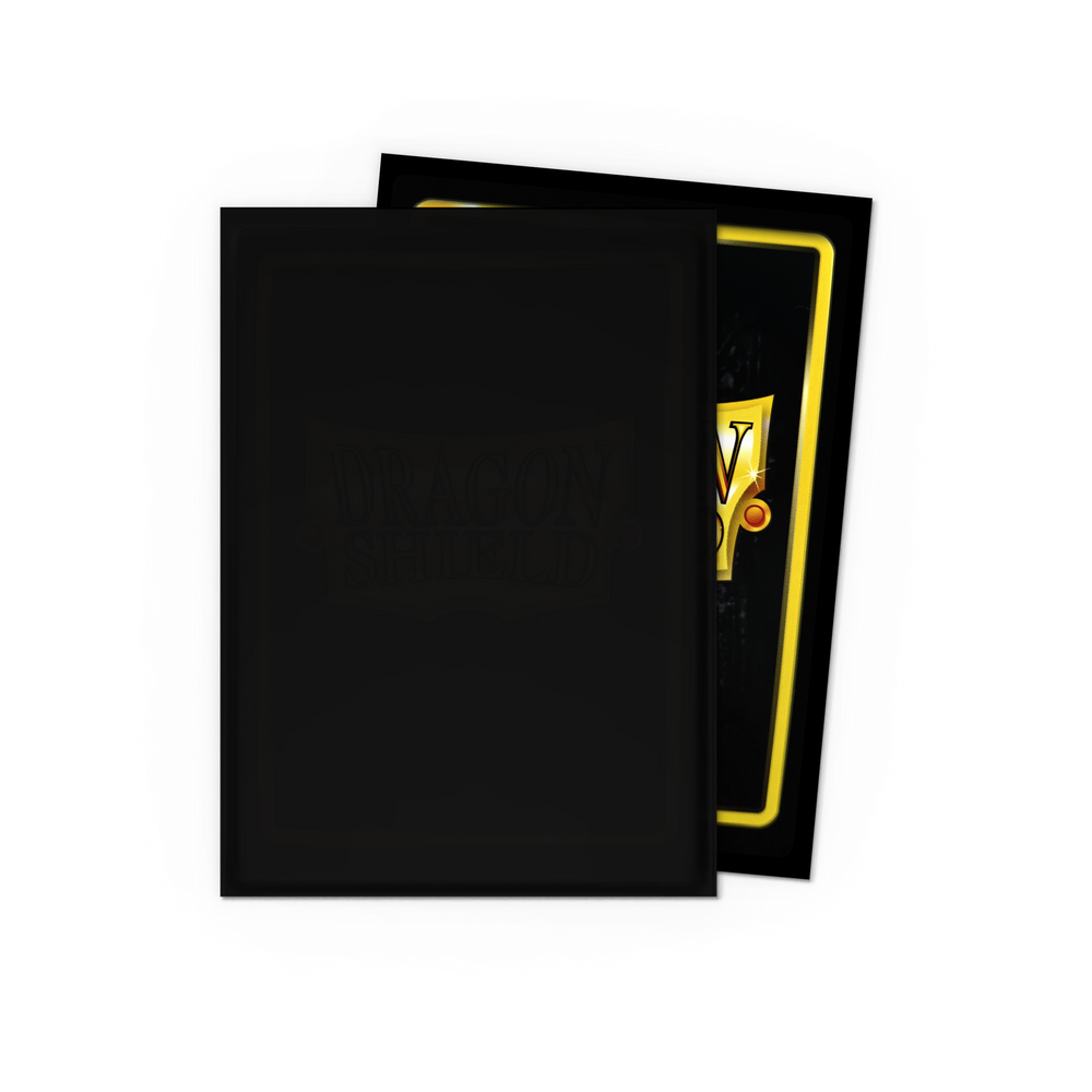 Dragon Shield - Black - Classic Sleeves - Standard (100 Sleeves)