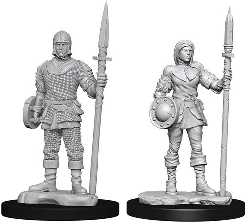 WizKids Deep Cuts Unpainted Miniatures Guards