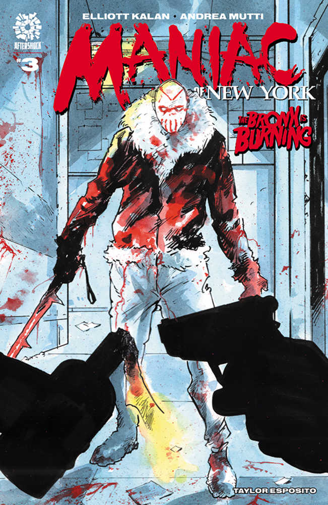 Maniac Of New York Bronx Burning #3 Cover A  Andrea Mutti