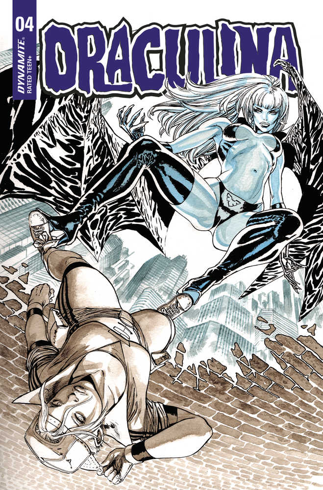 Draculina #4 Cover G 20 Copy Variant Edition March Black & White