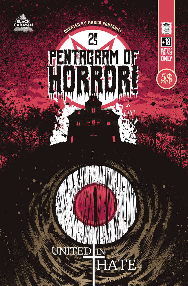 Pentagram Of Horror #2 Cover B 10 Copy Fontanili