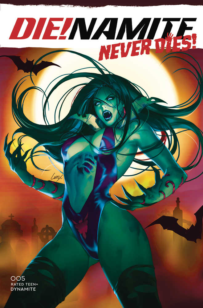 Die!Namite Never Dies #5 Cover M Foc Leirix Ultraviolet