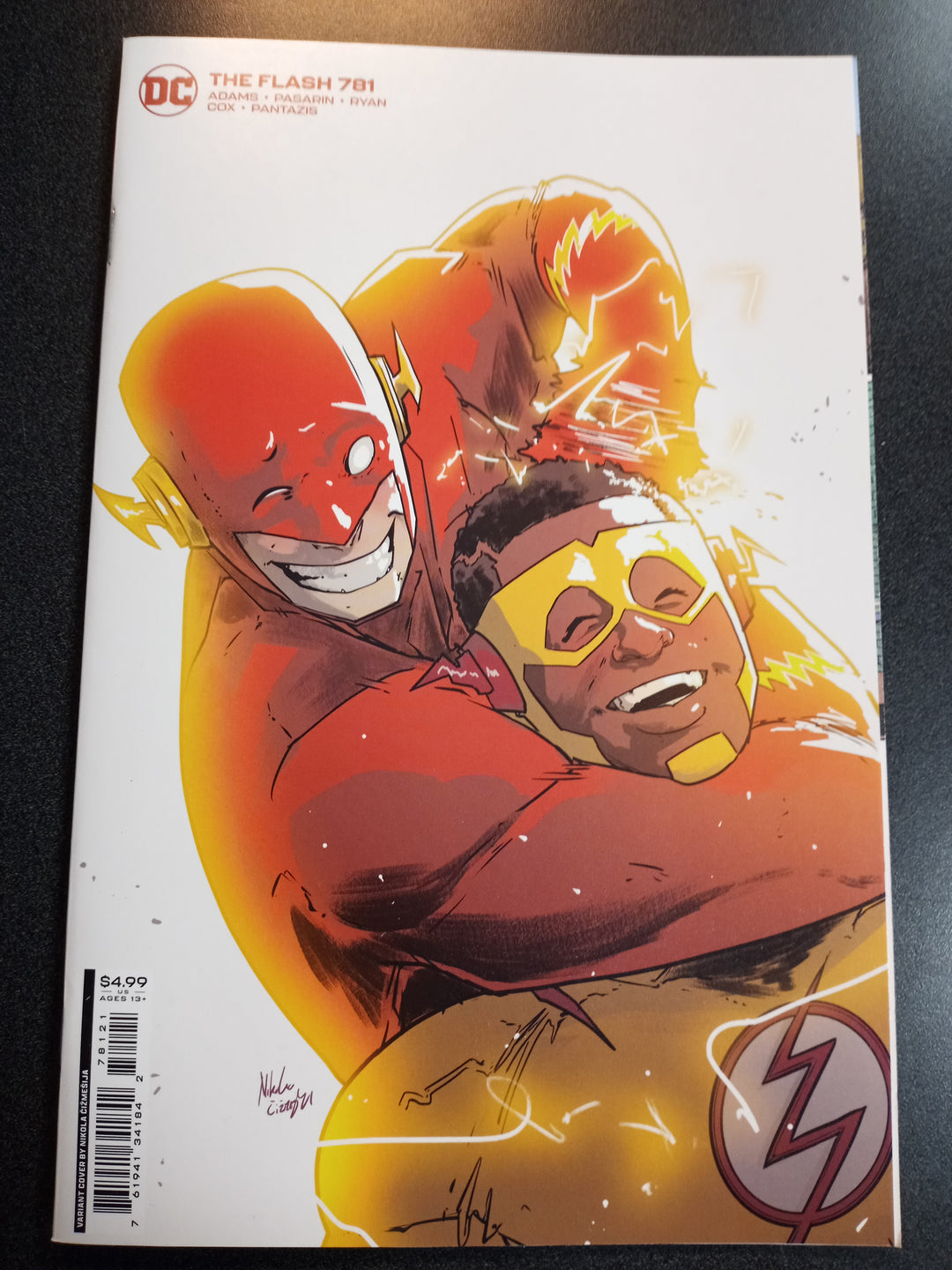 Flash #781 Cover B Nikola Cizmesija Card Stock Variant