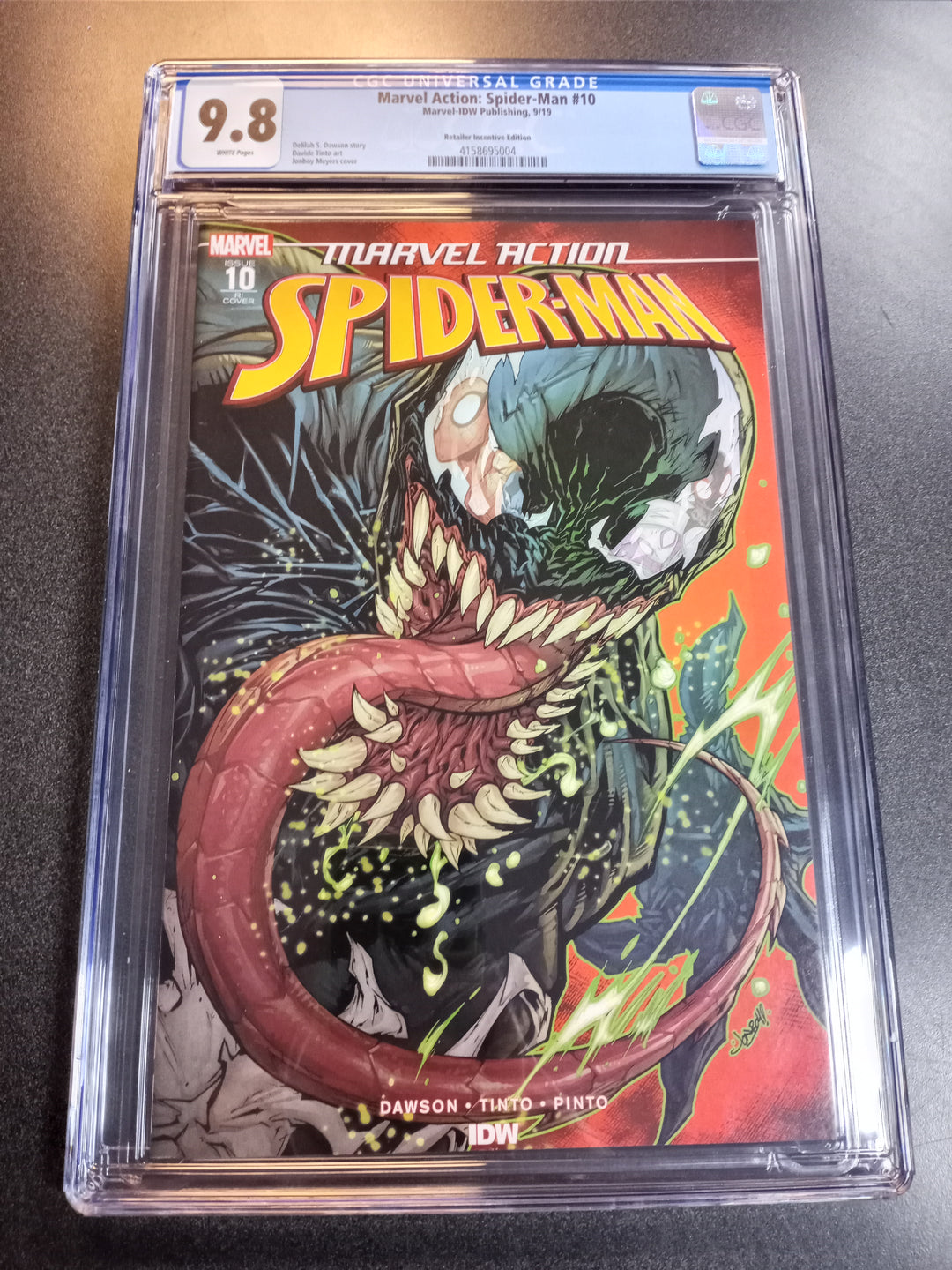 Marvel Action Spider-Man #10 Variant CGC 9.8