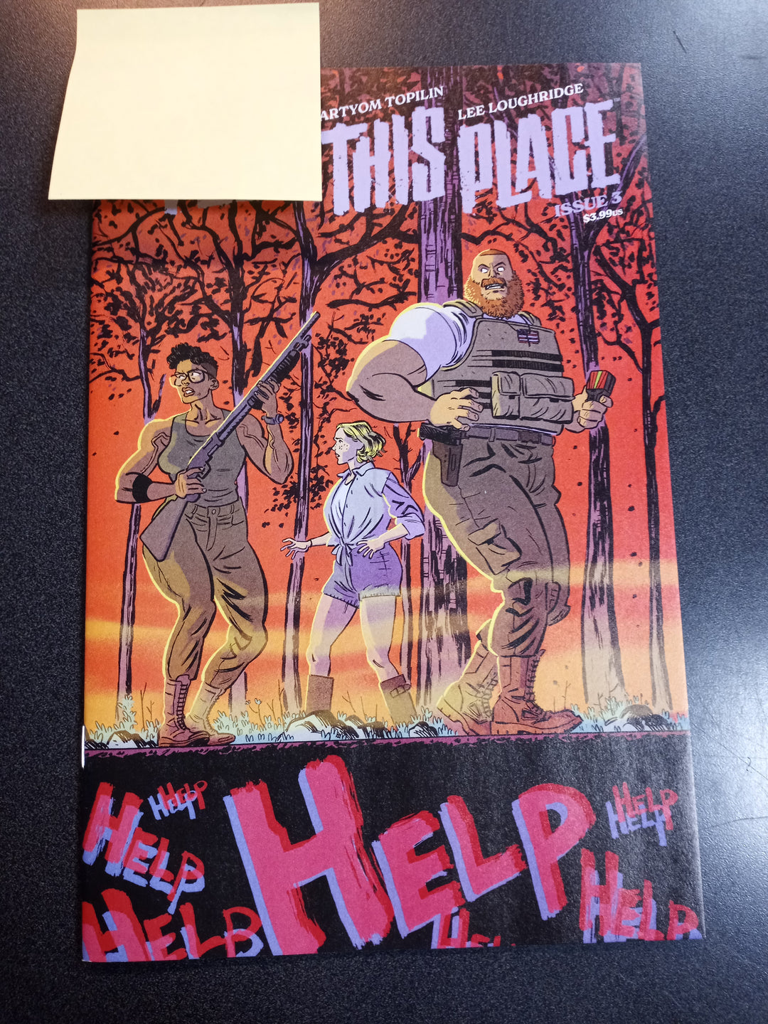 I Hate This Place #3 Cover B Explicit Variant
