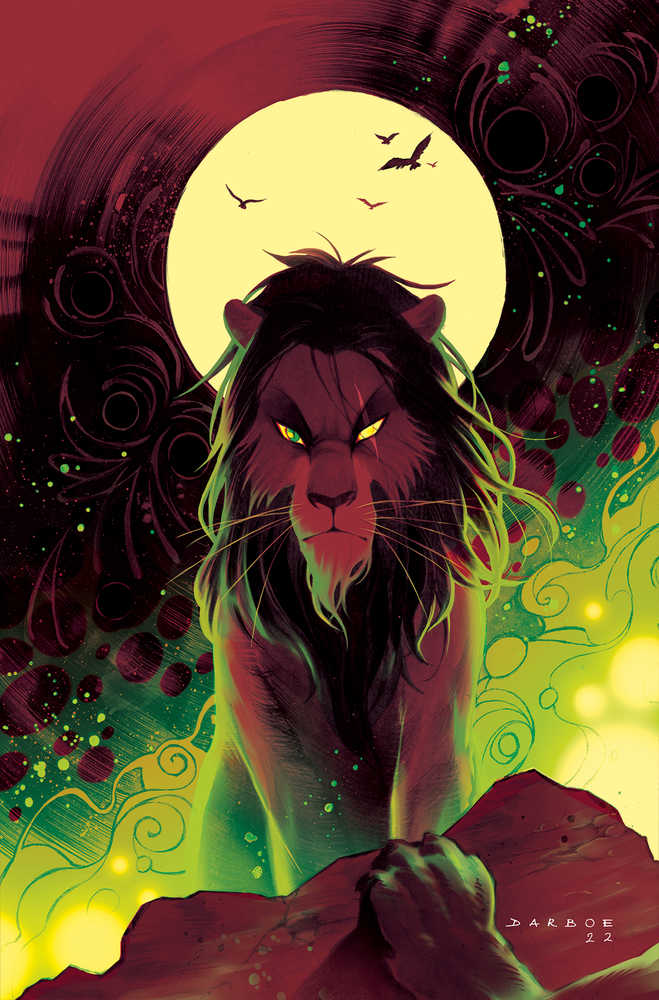 Disney Villains Scar #1 Cover Q 150 Copy Variant Edition Darboe Virgin Fo