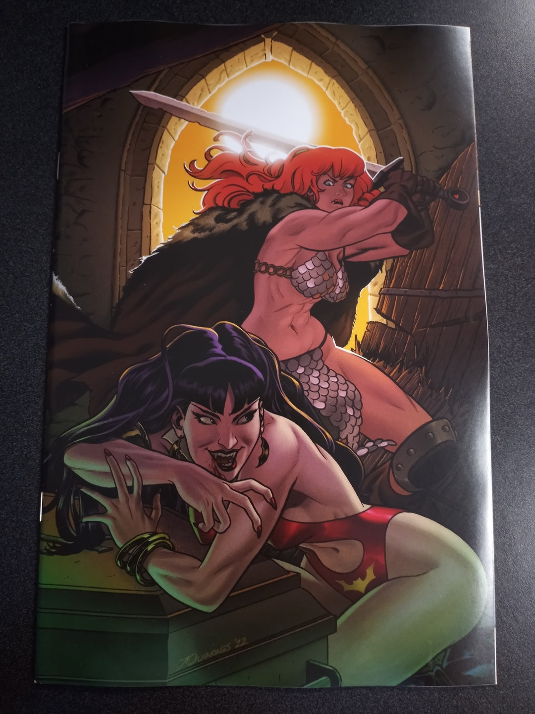 Vampirella vs Red Sonja #3 Cover J 30 Copy Variant Edition Quinones Virgi