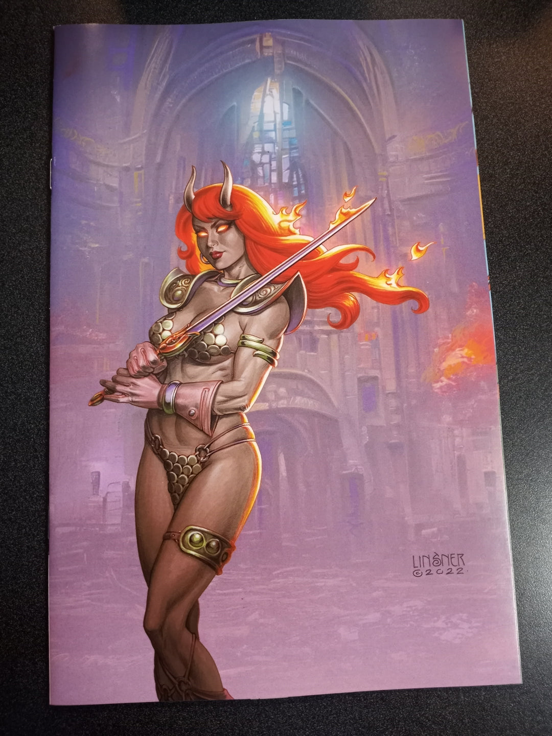 Red Sonja Hell Sonja #2 Cover I 25 Copy Variant Edition Linsner Virgin