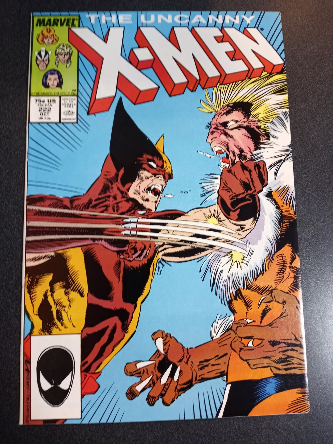 Uncanny X-Men #222 NM