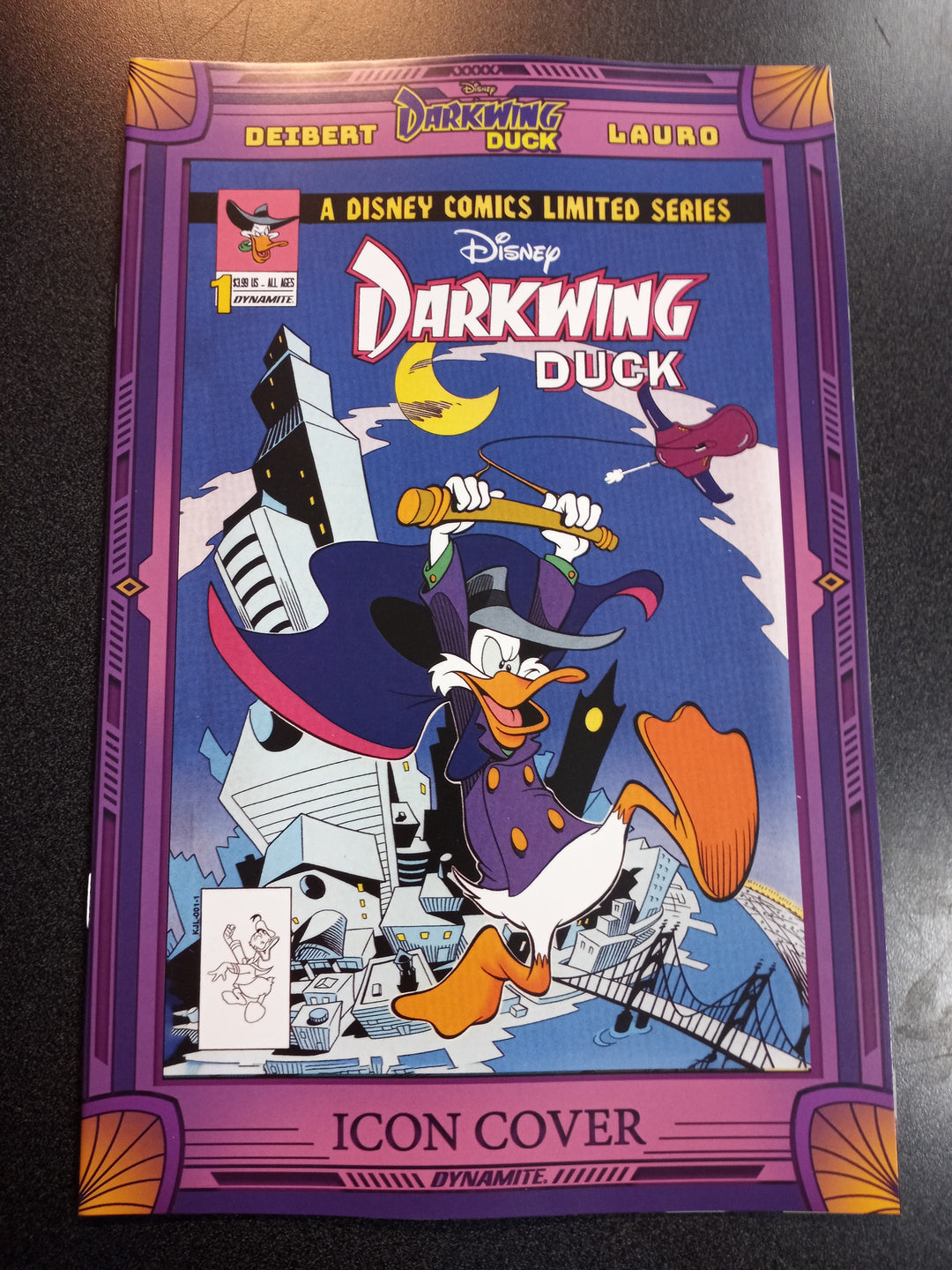 Darkwing Duck #1 Cover H 10 Copy Variant Edition Moore Modern Icon 1991