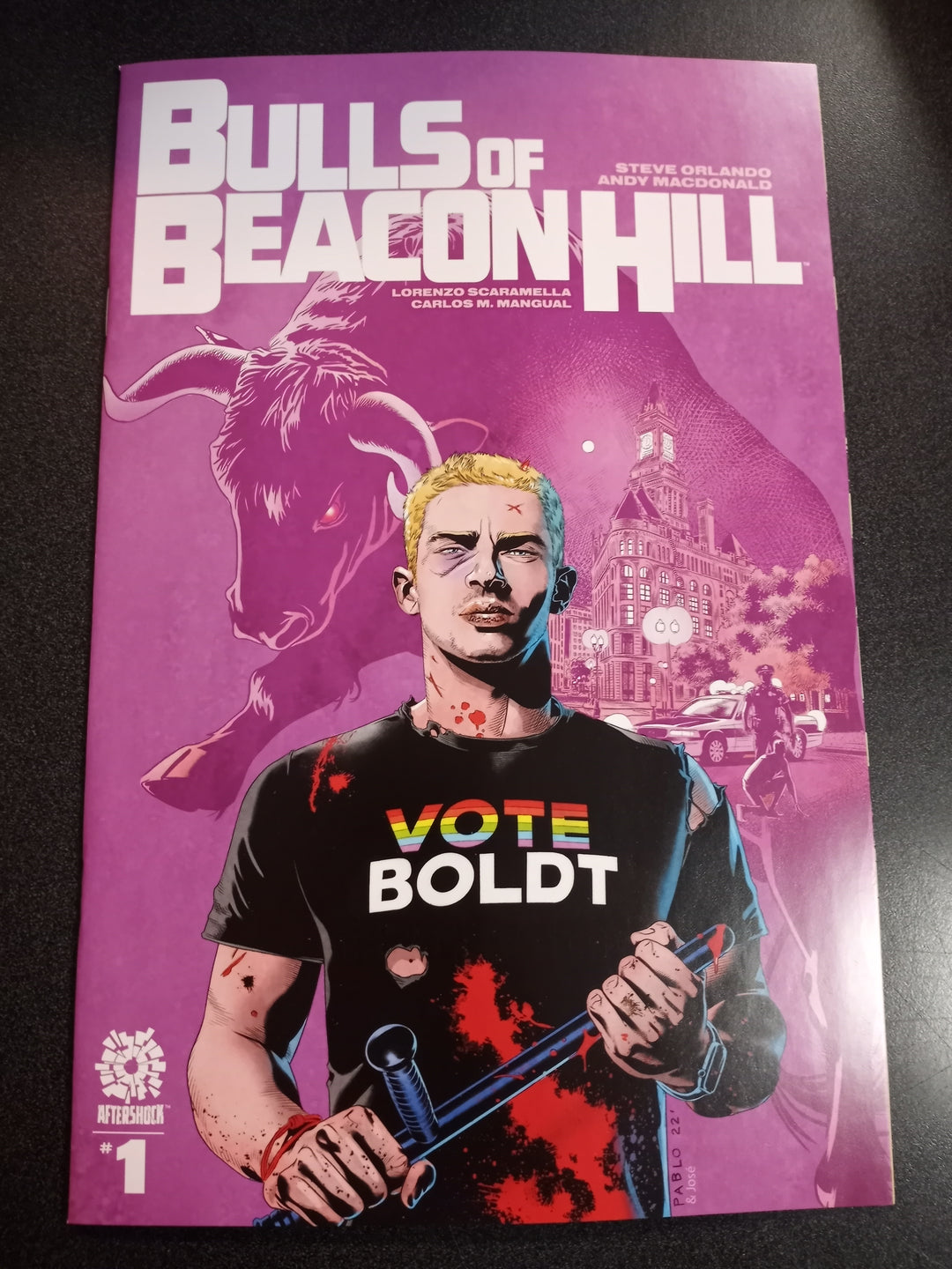 Bulls Of Beacon Hill #1 Cover B 15 Copy Variant Edition Raimondi