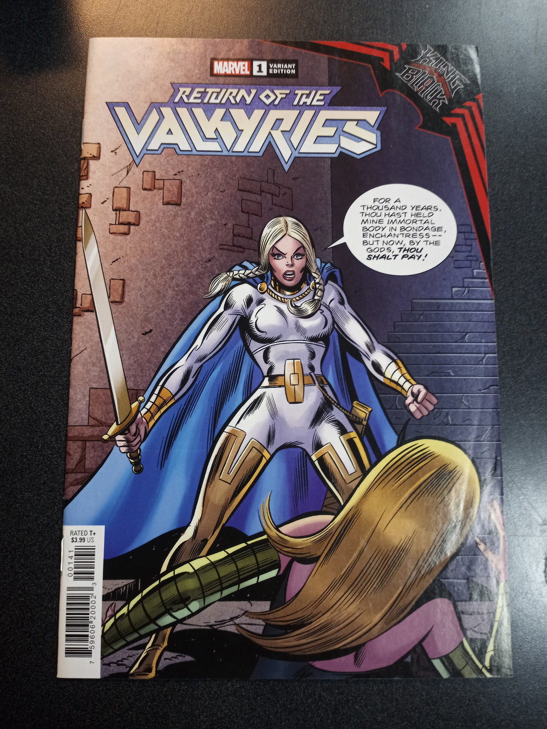 King in Black Return of the Valkyries #1 1:50 Hidden Gem Variant